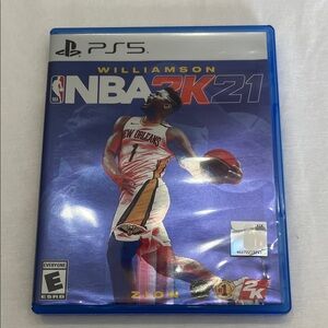 NBA Williamson 2K21 PS5 Game With Case